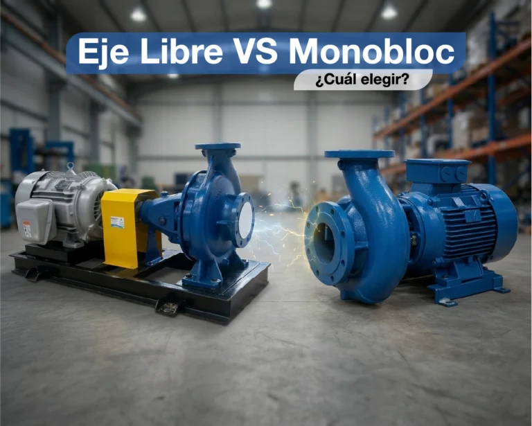 Euro-Pump Monobloc vs Eje Libre